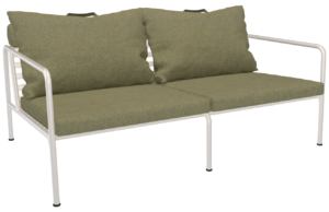 Zelen&aacute; čalouněn&aacute; zahradn&iacute; dvoum&iacute;stn&aacute; pohovka HOUE Avon 159 cm