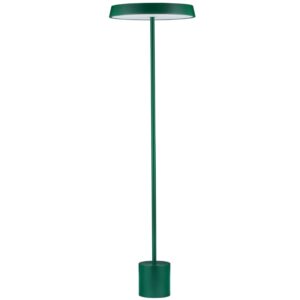 Zelen&aacute; kovov&aacute; stojac&iacute; LED lampa Nova Luce Vetro 136 cm