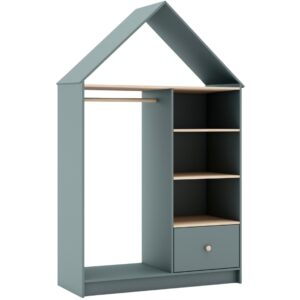 Zelen&aacute; lakovan&aacute; &scaron;atn&iacute; skř&iacute;ň Marckeric Estefania 180 x 110 cm