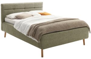 Zelen&aacute; l&aacute;tkov&aacute; dvoulůžkov&aacute; postel Meise M&ouml;bel Lotte 140 x 200 cm s &uacute;ložn&yacute;m prostorem