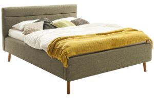 Zelen&aacute; l&aacute;tkov&aacute; dvoulůžkov&aacute; postel Meise M&ouml;bel Lotte 160 x 200 cm s &uacute;ložn&yacute;m prostorem