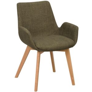 Zelen&aacute; l&aacute;tkov&aacute; j&iacute;deln&iacute; židle ROWICO DRIMSDALE