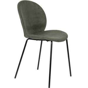 Zelen&aacute; man&scaron;estrov&aacute; j&iacute;deln&iacute; židle ZUIVER BONNET