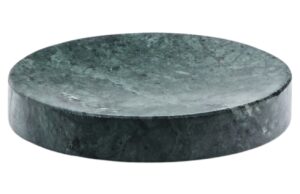 Zelen&aacute; mramorov&aacute; miska na m&yacute;dlo Kave Home Elenei