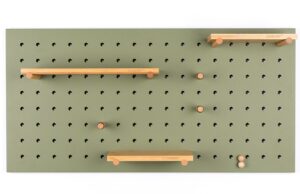 Zelen&aacute; n&aacute;stěnn&aacute; police ZUIVER BUNDY 45 x 90 cm