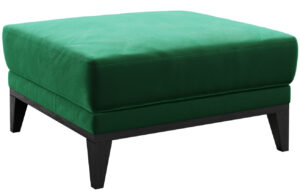 Zelen&aacute; sametov&aacute; podnožka MESONICA Musso