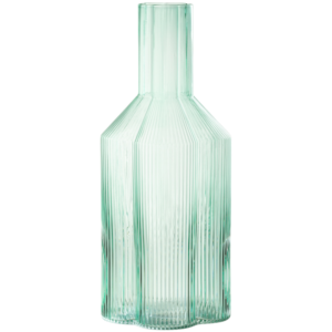 Zelen&aacute; skleněn&aacute; karafa J-line Froh 1350 ml