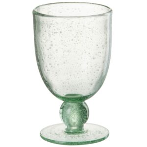 Zelen&aacute; sklenice na v&iacute;no J-Line Lina 370 ml