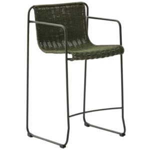 Zelen&aacute; zahradn&iacute; barov&aacute; židle Kave Home Maurina 64