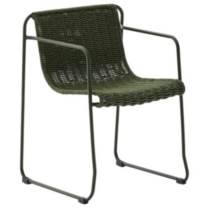 Zelen&aacute; zahradn&iacute; j&iacute;deln&iacute; židle Kave Home Maurina
