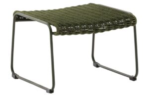 Zelen&aacute; zahradn&iacute; podnožka Kave Home Maurina