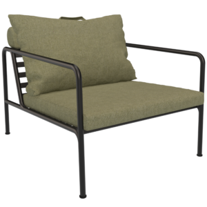 Zelen&eacute; čalouněn&eacute; zahradn&iacute; křeslo HOUE Avon II.