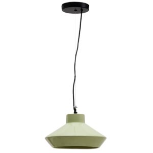 Zelen&eacute; keramick&eacute; z&aacute;věsn&eacute; světlo Kave Home Portol 31 cm