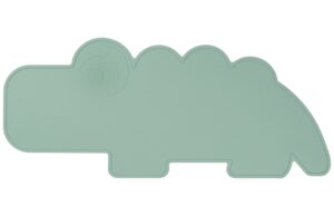 Zelen&eacute; silikonov&eacute; dětsk&eacute; prost&iacute;r&aacute;n&iacute; Done by Deer Croco