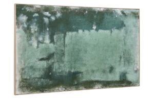 Zelen&yacute; abstraktn&iacute; obraz Kave Home Selnar 122 x 202 cm