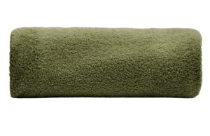 Zelen&yacute; boucl&eacute; potah na taburet Kave Home Kaeli 120 cm