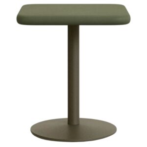 Zelen&yacute; cementov&yacute; bistro stolek Kave Home Esilda 70 x 70 cm