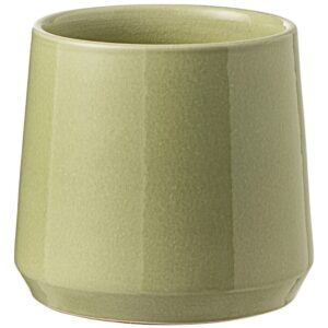 Zelen&yacute; keramick&yacute; květin&aacute;č J-line Valen 17 cm