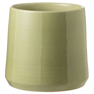 Zelen&yacute; keramick&yacute; květin&aacute;č J-line Valen 26 cm