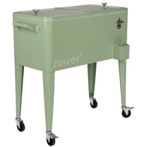 Zelen&yacute; kovov&yacute; chlad&iacute;c&iacute; box ZUIVER BE COOL 78 x 39 cm