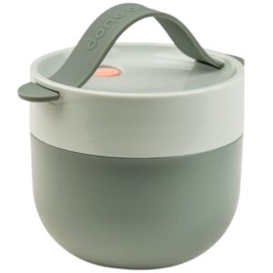 Zelen&yacute; plastov&yacute; box na oběd Done by Deer Croco