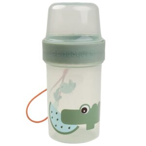 Zelen&yacute; plastov&yacute; kel&iacute;mek na svačinu Done by Deer Croco