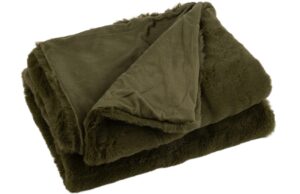 Zelen&yacute; pl&eacute;d J-line Hogie 180 x 130 cm