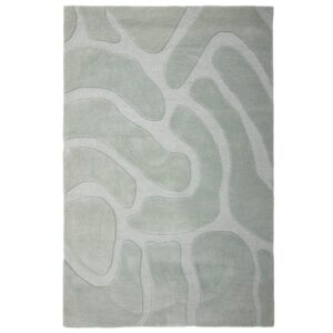 Zelen&yacute; vlněn&yacute; koberec Bloomingville Darlington 130 x 200 cm