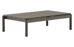 Zelen&yacute; zahradn&iacute; konferenčn&iacute; stolek Kave Home Sorells 91 x 57 cm