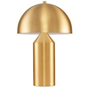 Zlat&aacute; kovov&aacute; stoln&iacute; lampa Nova Luce Bolt