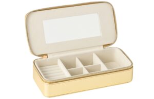 Zlat&aacute; koženkov&aacute; &scaron;perkovnice J-line Jewly 24 x 11