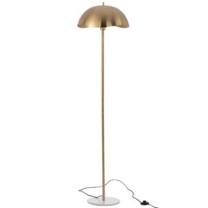 Zlat&aacute; stojac&iacute; lampa J-line Wattag 150 cm