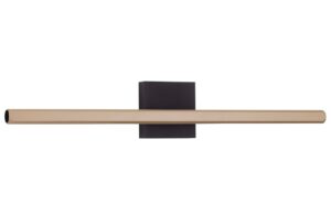 Zlat&eacute; kovov&eacute; n&aacute;stěnn&eacute; LED světlo Nova Luce Lios