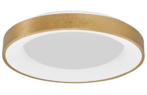 Zlat&eacute; stropn&iacute; LED světlo Nova Luce Rando Thin 60 cm