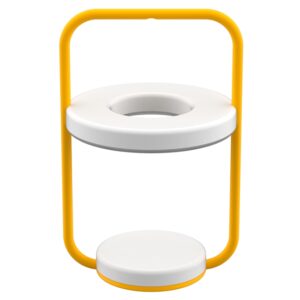 Žlut&aacute; nab&iacute;jec&iacute; stoln&iacute; LED lampa Fermob Ulli 30 cm