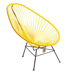Žlut&eacute; zahradn&iacute; křeslo Acapulco
