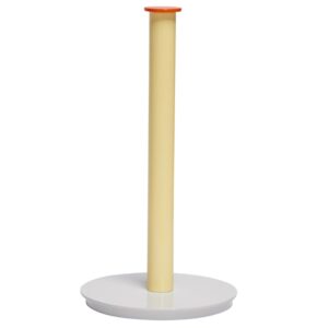 Žluto-&scaron;ed&yacute; kovov&yacute; drž&aacute;k na roli kuchyňsk&yacute;ch utěrek H&uuml;bsch Play