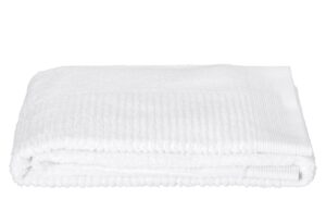 Zone Denmark B&iacute;l&aacute; bavlněn&aacute; osu&scaron;ka Classic 70 x 140 cm