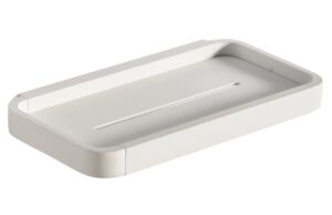 Zone Denmark B&iacute;l&aacute; kovov&aacute; n&aacute;stěnn&aacute; miska na m&yacute;dlo Rim