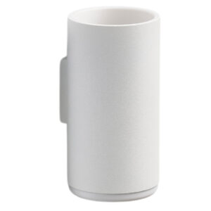 Zone Denmark B&iacute;l&yacute; kovov&yacute; z&aacute;věsn&yacute; stojan na zubn&iacute; kart&aacute;čky Rim