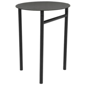 Zone Denmark Čern&aacute; kovov&aacute; zahradn&iacute; skl&aacute;dac&iacute; stolička Disc 33 cm