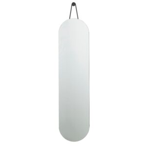 Zone Denmark Čern&eacute; z&aacute;věsn&eacute; zrcadlo A-Collection 120 x 30 cm