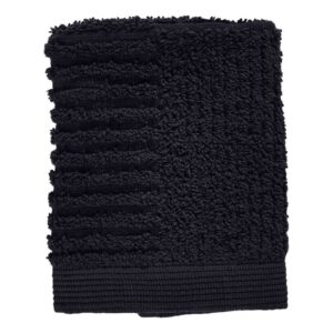 Zone Denmark Čern&yacute; bavlněn&yacute; ručn&iacute;k Classic 30 x 30 cm
