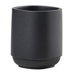 Zone Denmark Čern&yacute; betonov&yacute; stojan na zubn&iacute; kart&aacute;čky Time