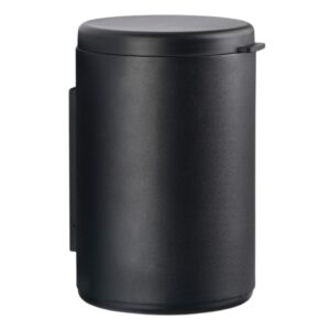 Zone Denmark Čern&yacute; kovov&yacute; n&aacute;stěnn&yacute; odpadkov&yacute; ko&scaron; Rim 3