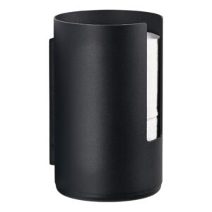 Zone Denmark Čern&yacute; kovov&yacute; n&aacute;stěnn&yacute; stojan na toaletn&iacute; pap&iacute;r Rim