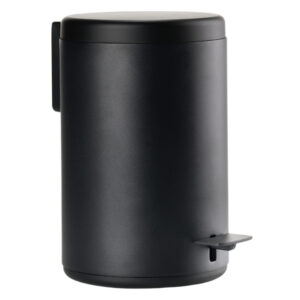 Zone Denmark Čern&yacute; kovov&yacute; ped&aacute;lov&yacute; odpadkov&yacute; ko&scaron; Rim 3 l