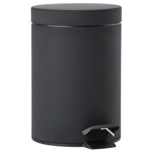 Zone Denmark Čern&yacute; kovov&yacute; ped&aacute;lov&yacute; odpadkov&yacute; ko&scaron; Solo 3 l