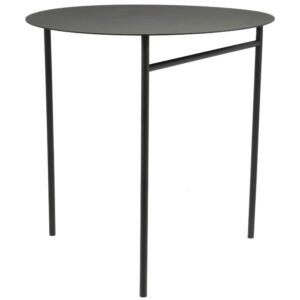 Zone Denmark Čern&yacute; kovov&yacute; zahradn&iacute; skl&aacute;dac&iacute; stůl Disc 70 cm