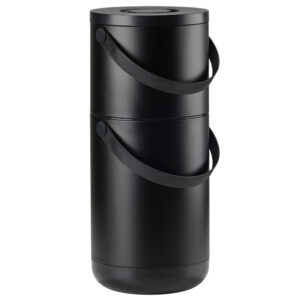 Zone Denmark Čern&yacute; plastov&yacute; odpadkov&yacute; ko&scaron; Circular 22 l + 12 l